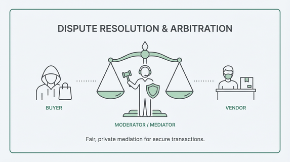 Dispute resolution scales of justice