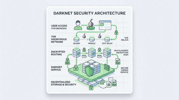 Darknet market security architecture 2025
